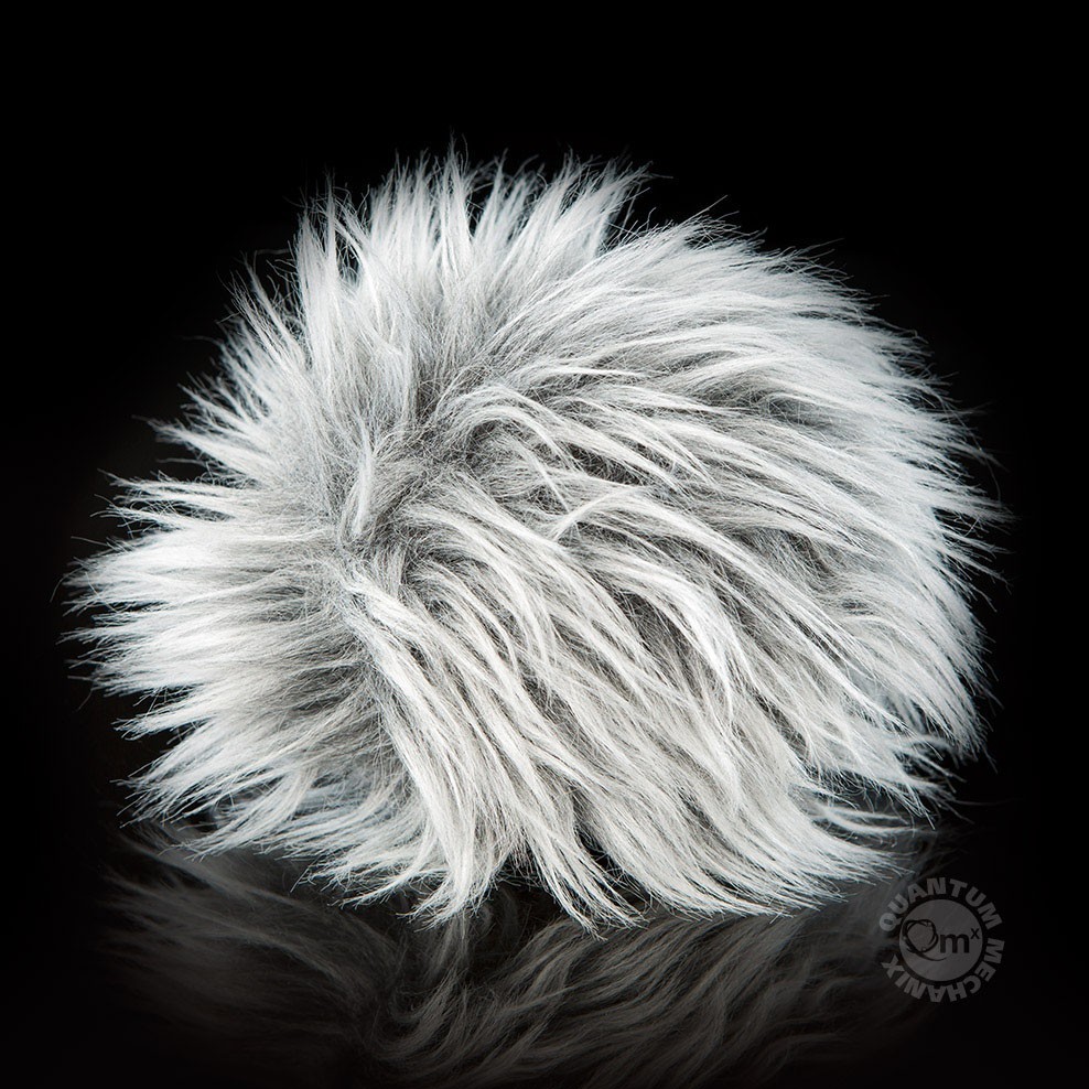 Tribble Star Trek TOS réplique Platinum en fausse fourrure haut de gamme de 10 cm