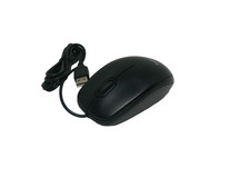 Logitech B100 Optical USB Wired Mouse   Black   Ambidextrous   Plug  Play PC