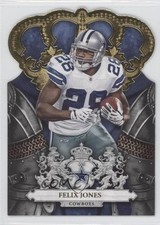 2010 Panini Crown Royale Gold 12/25 Felix Jones #26 0b5