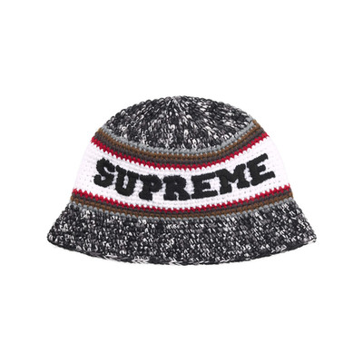 Supreme Knit Logo Crusher Hat (SS26) Black | eBay