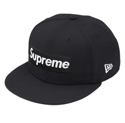 Supreme Ghostface New Era Box Logo Fitted Sz 7 1/2 Black new