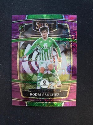 2021-22 Panini Chronicles Soccer Rodri Sanchez Select La Liga Purple Mojo #239