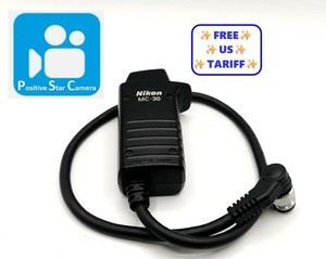 Tested🎦VIDEO👀 🌟Near MINT🌟 Nikon MC-30 Remote Trigger Release From JAPAN