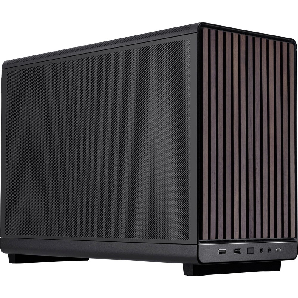 Lian Li Lian Li DAN A3-mATX Wood Edition PC-Gehäuse, Micro-ATX - Walnus...