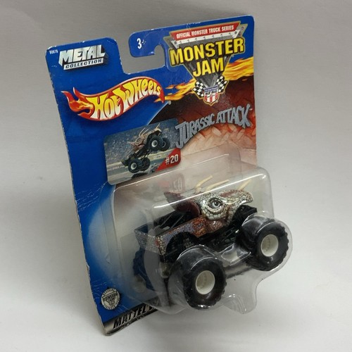 Monster Jam JURASSIC ATTACK Small Hub Hot Wheels Monster Jam 1:64 Diecast Base - Picture 9 of 11