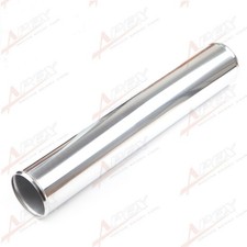 4 In Straight Intercooler Pipe Air Intake Hose Aluminum Alloy Tube Silver 600mm 4 In Straight Intercooler Pipe Air Intake Hose Aluminum Alloy Tube Silver 600mm