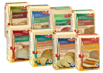 BIELMEIER Brotbackmischung 8-teiliges Kennenlern-Set á 1000 g Küchenmeister