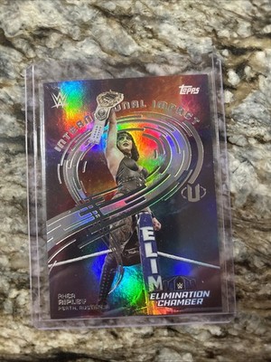 2025 Topps Universe WWE RHEA RIPLEY International Impact Elimination Chamber