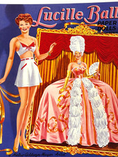 Paper Doll Book UNUSED 2009 Lucille Ball