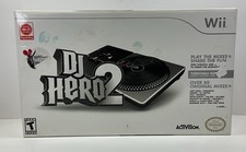 DJ Hero 2 Turntable for Nintendo Wii With Box Tested