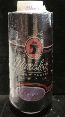 Sewing Thread Maxi-Lock Serger Thread Black