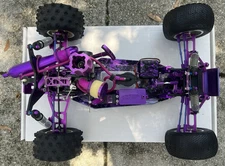 Team Associated RC10GT Totally Custom Purple Parts