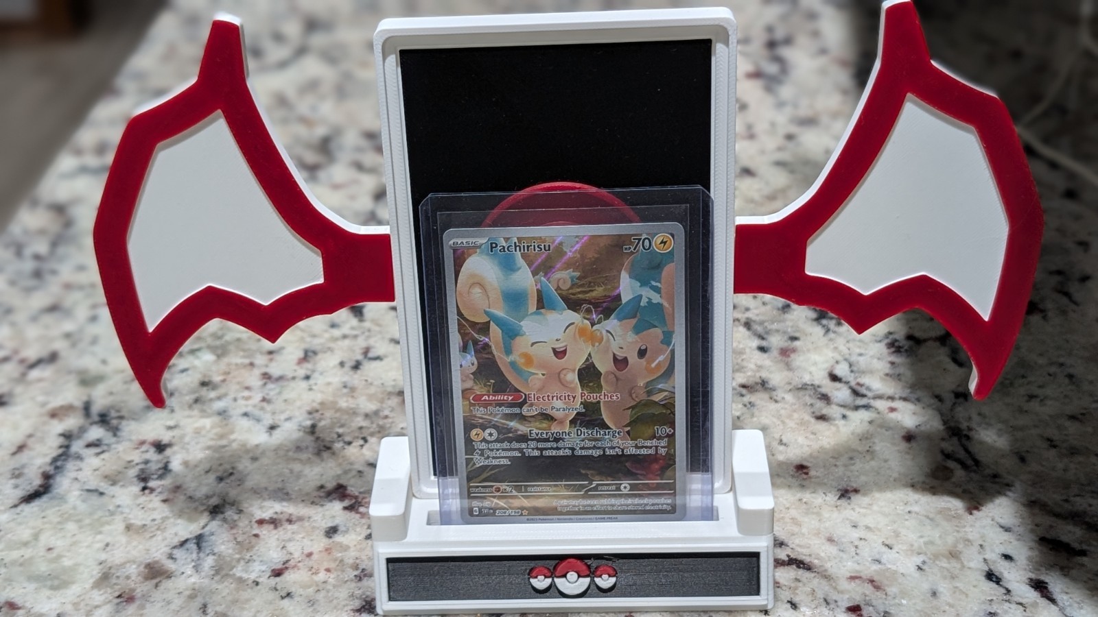 Pachirisu 208/198 SV01: Scarlet & Violet Base Set Holo Illustration Rare NM 