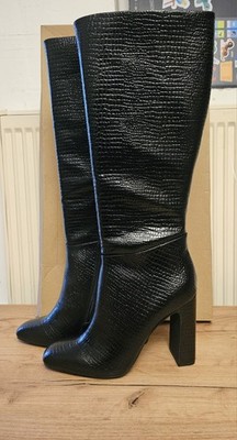 Steve madden Ally Damen Stiefel Boot Black Krokodil Gr 40 