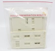 DPM 11100 HO Scale Townhouse #3 Structures Plastic Building Kit