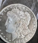 1901 Morgan Silver Dollar