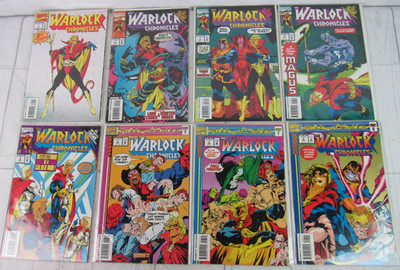 The Warlock Chronicles #1-8 1993 Marvel Comics Set of 8 Comics