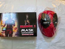 Deadpool 3 Interactive Moving Eye Cosplay Mask with Remote Control