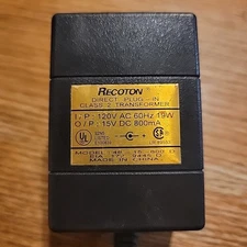 OEM Recoton Advent 48-15-800D 15V AC Adapter Power Supply for Wireless Speakers