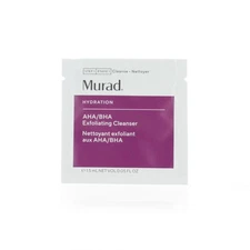 Murad Hydration AHA/BHA Exfoliating Cleanser 1.5ml 0.05oz X 10 Samples NEW