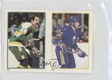 1985-86 O-Pee-Chee Album Stickers Harold Snepsts Craig Ramsay #44-175 0q3