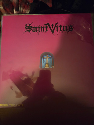 Saint Vitus - born to late 12'' vinyl lp record classic doom metal pineers  sst