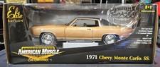 American Muscle Elite 1971 Chevy Monte Carlo Ss 118th Chase 1 Of 2500 Copper American Muscle Elite 1971 Chevy Monte Carlo Ss 118th Chase 1 Of 2500 Copper