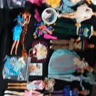 Barbie & Disney Elsa Fashion Doll Lot Articulated w/ Outfits & Accessories