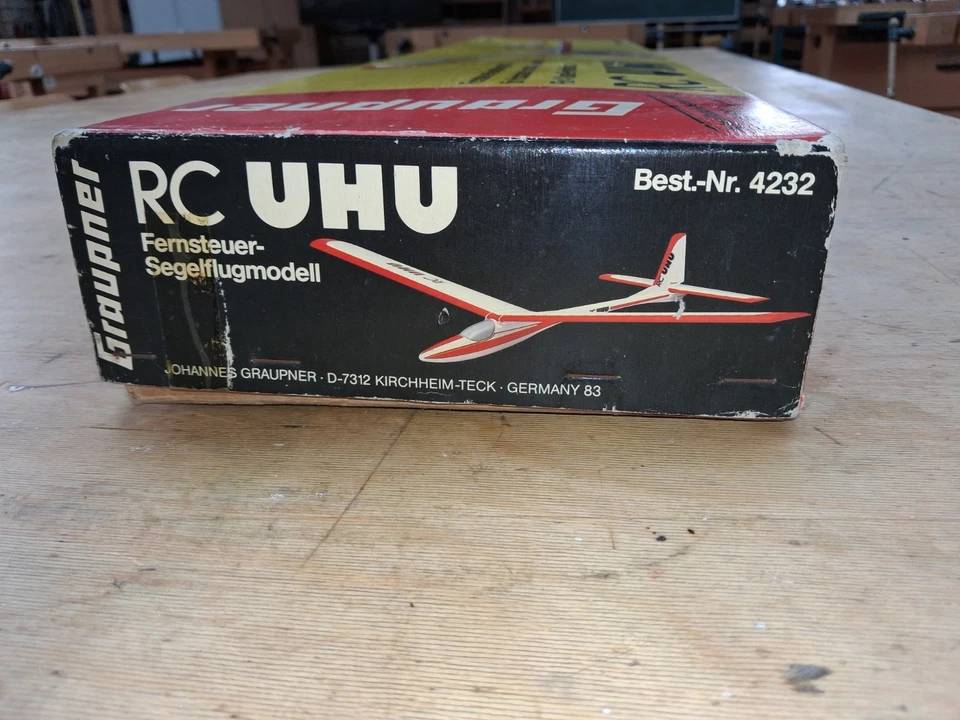 Schnellbaukasten RC UHU von Graupner Nr. 4232 angefangen - Bild 2 von 4