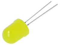 2X OSY5PAA134A-1MA Led Gelb 10Mm 1120-500Mcd 30° Front: GewöLbt 1,8-2,2VDC 66Mw