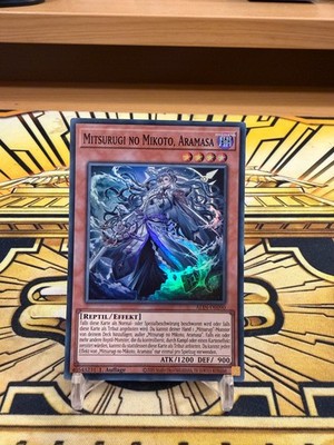 Yugioh Mitsurugi no Mikoto Aramasa Super Rare ALIN-DE090