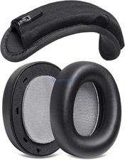 Ear Pads Headband Cushion Cover Kit for Beyerdynamic Lagoon ANC Headset (Black)