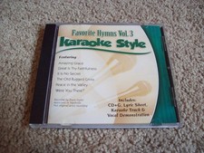 Favorite Hymns Vol. 3 Karaoke Style CD RARE Daywind Records