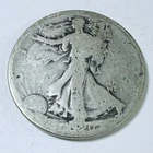 1920 S Walking Liberty Half Dollar US 90% Silver Circulated Coin #5980