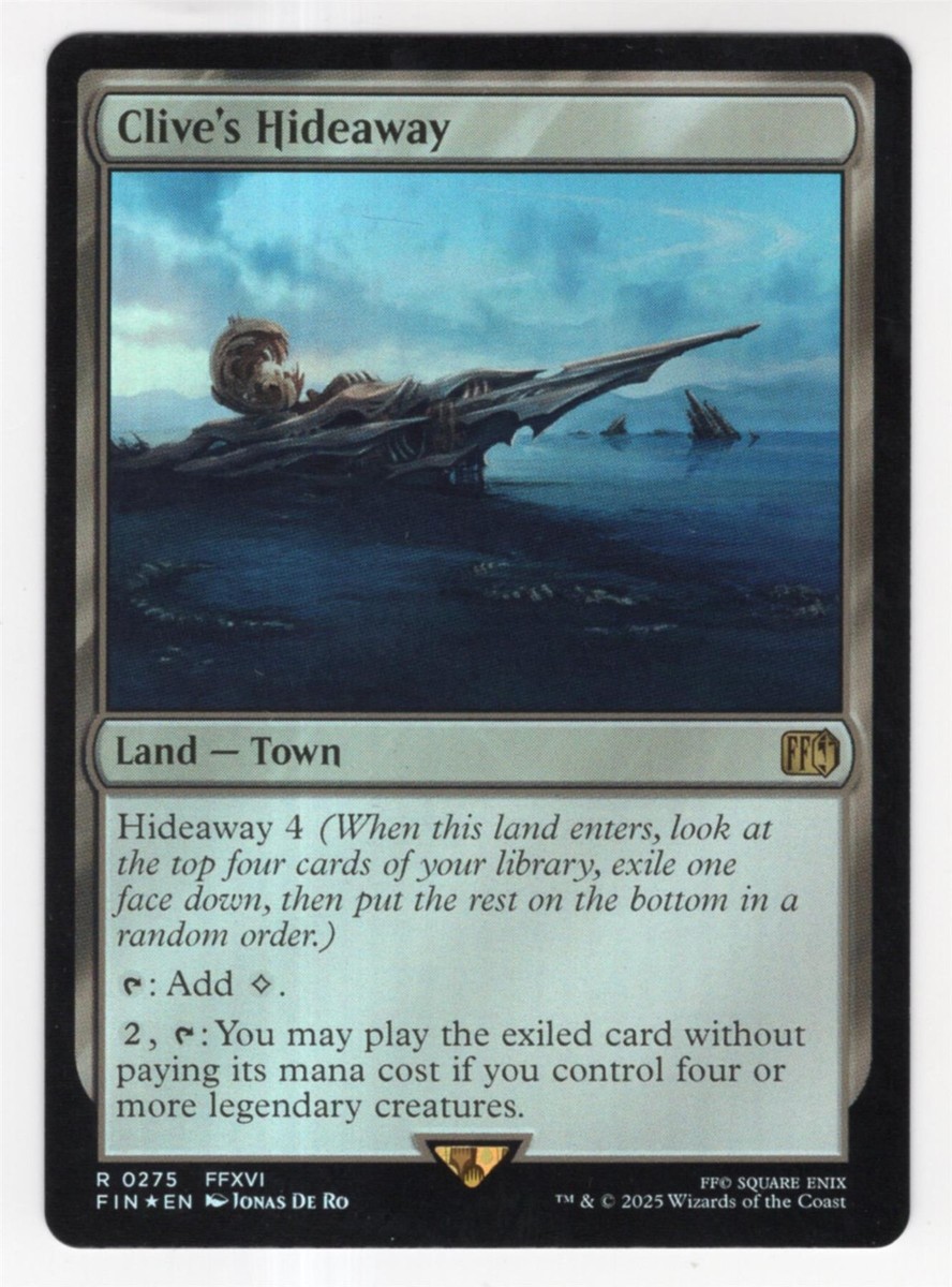 hideaway cards mtg Rules Text: Hideaway, 15 cards