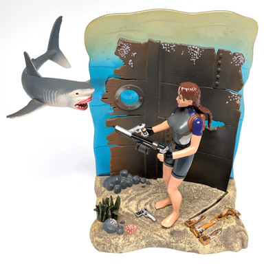 Lara Croft Deep Sea Action Playset | Tomb Raider | Playmates | *unvollständig* 1999