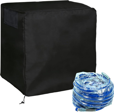 Airless Paint Sprayer Cover and 100Ft Hose Cover Set, Heavy-Duty 600D Oxford Fab