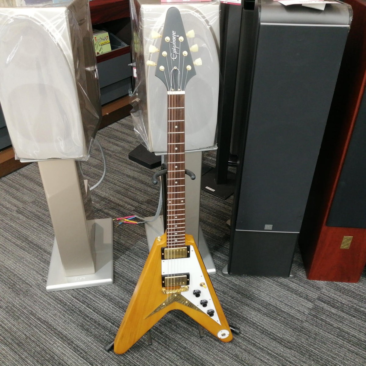 EPIPHONE 1958 KORINA FLYING V Electric Guitar-04 | eBay