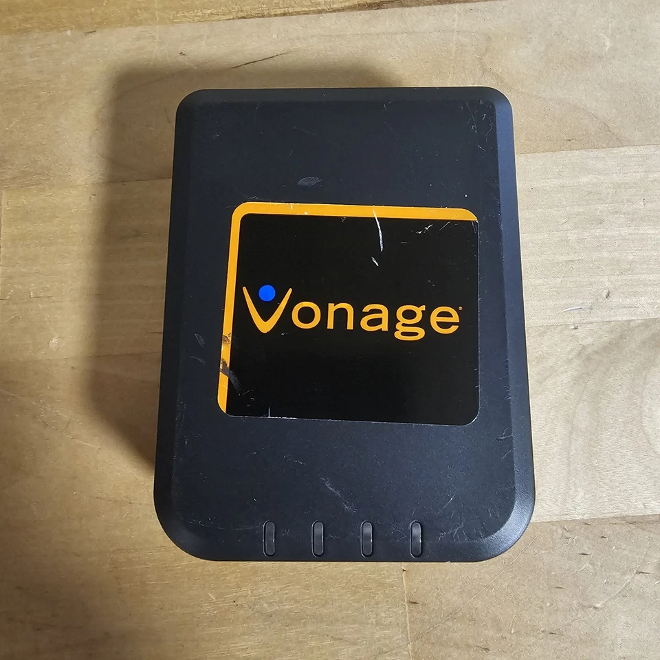 Vonage VoIP Telephone Adapter Model HT701 Grandstream Read Description  - Image 3 of 4