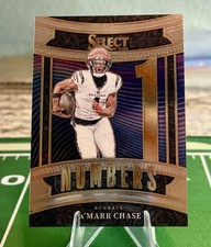 Panini Select Football 2025 Ja’Marr Chase Numbers #3 Bengals