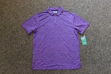 New Ben Hogan Performance Men's Polo Golf Shirt - MEDIUM - Purple
