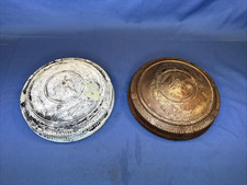 Set Of 2 Original Mopar Dodge Chrysler Plymouth Dog Dish Hubcaps Need Restored