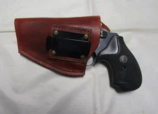 Left Hand IWB Concealment Holster for S&W J Frame Revolver w/ 3 Inch Barrel