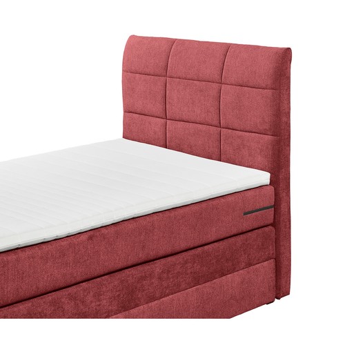 Boxspringbett - berry - H2 - 120x200 cm Doppelbett Polsterbett Gästebett - Bild 6 von 10
