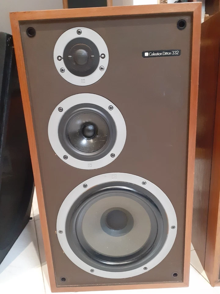 CELESTION DITTON 332, coppia Diffusori In Ottime Condizioni. Tele Nuove. - Immagine 3 di 4