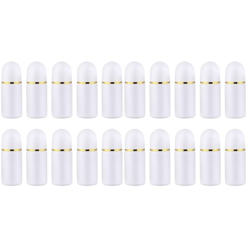 2 Pieces Roller Bottle Travel Empty Bottles Essential Oils Roll-on