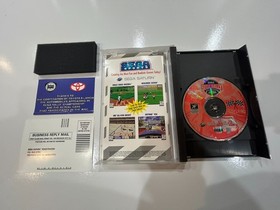 Sega Rally Championship (Sega Saturn 1995) CIB Complete w Manual + Reg Card MINT