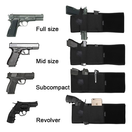 NEW Neoprene Ultimate Belly Waist Belt Band for Pistol gun Holder Hidden - Picture 11 of 12