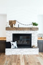 Six Foot NEW  Hand Hewn Rustic Barn Beam Fireplace Mantel 6 Foot Chunky 8" by 8"