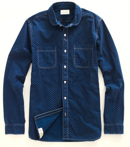 RRL Black Polka Dot Work Shirt Chin Strap | eBay RRL Black Polka Dot Work Shirt Chin Strap | eBay